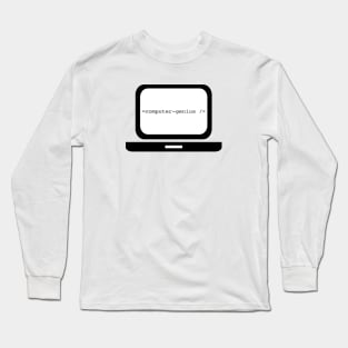 Computer GENIUS Long Sleeve T-Shirt